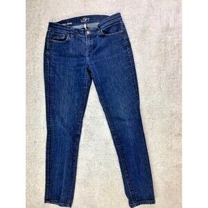 Loft Size 6p Petite Womens Jeans Modern Skinny Low Rise Dark Wash Stretch